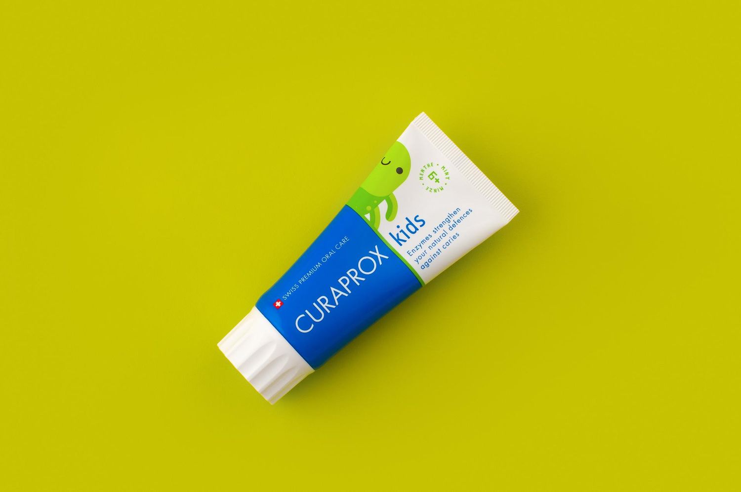 Kids toothpaste, MINT, 1450 ppm, 6+