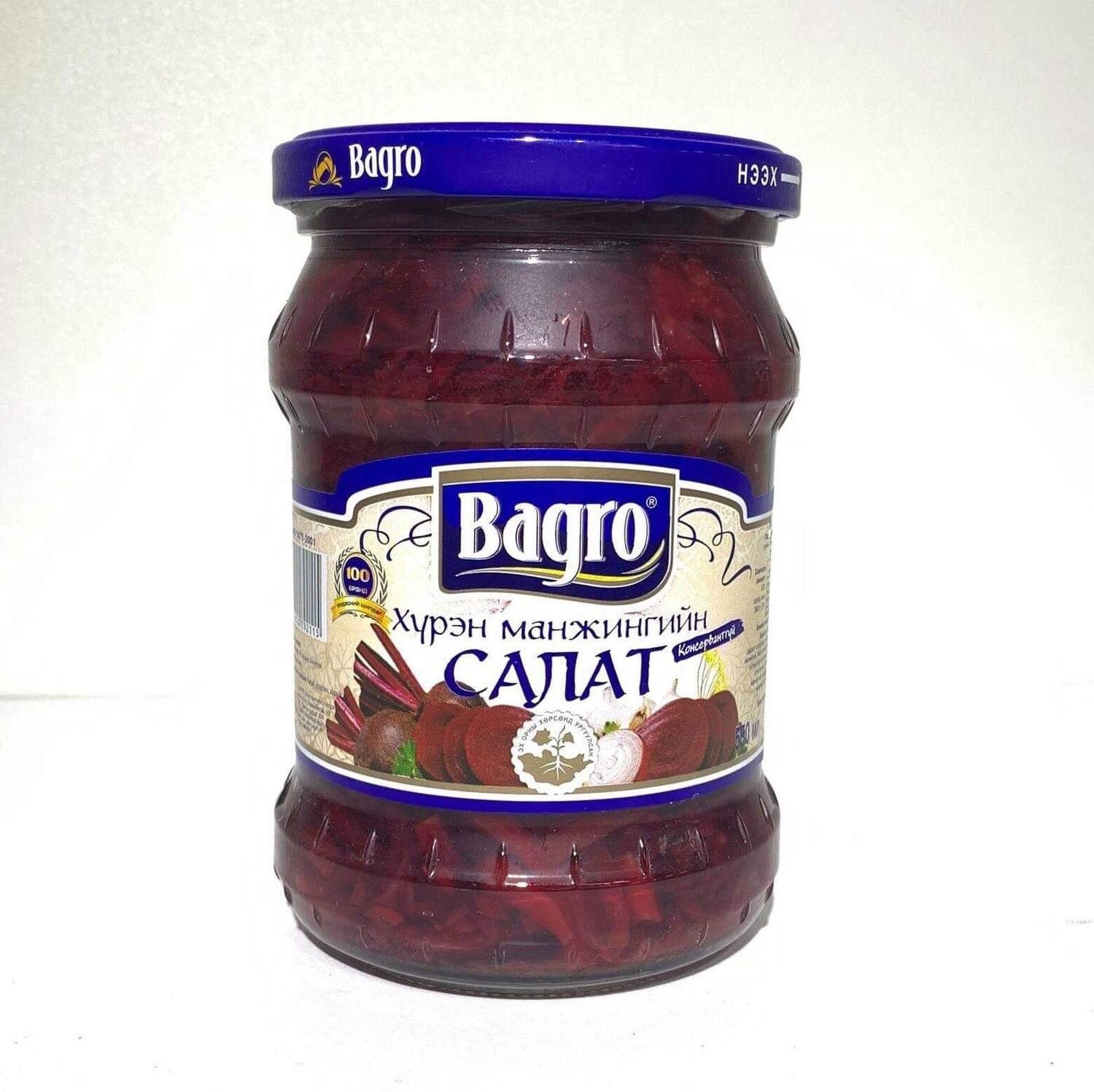 Bagro Хүрэн Манжингийн салат 330г