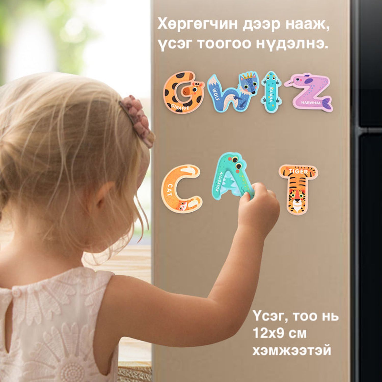 Үсэг тоо, хөргөгчний наалт