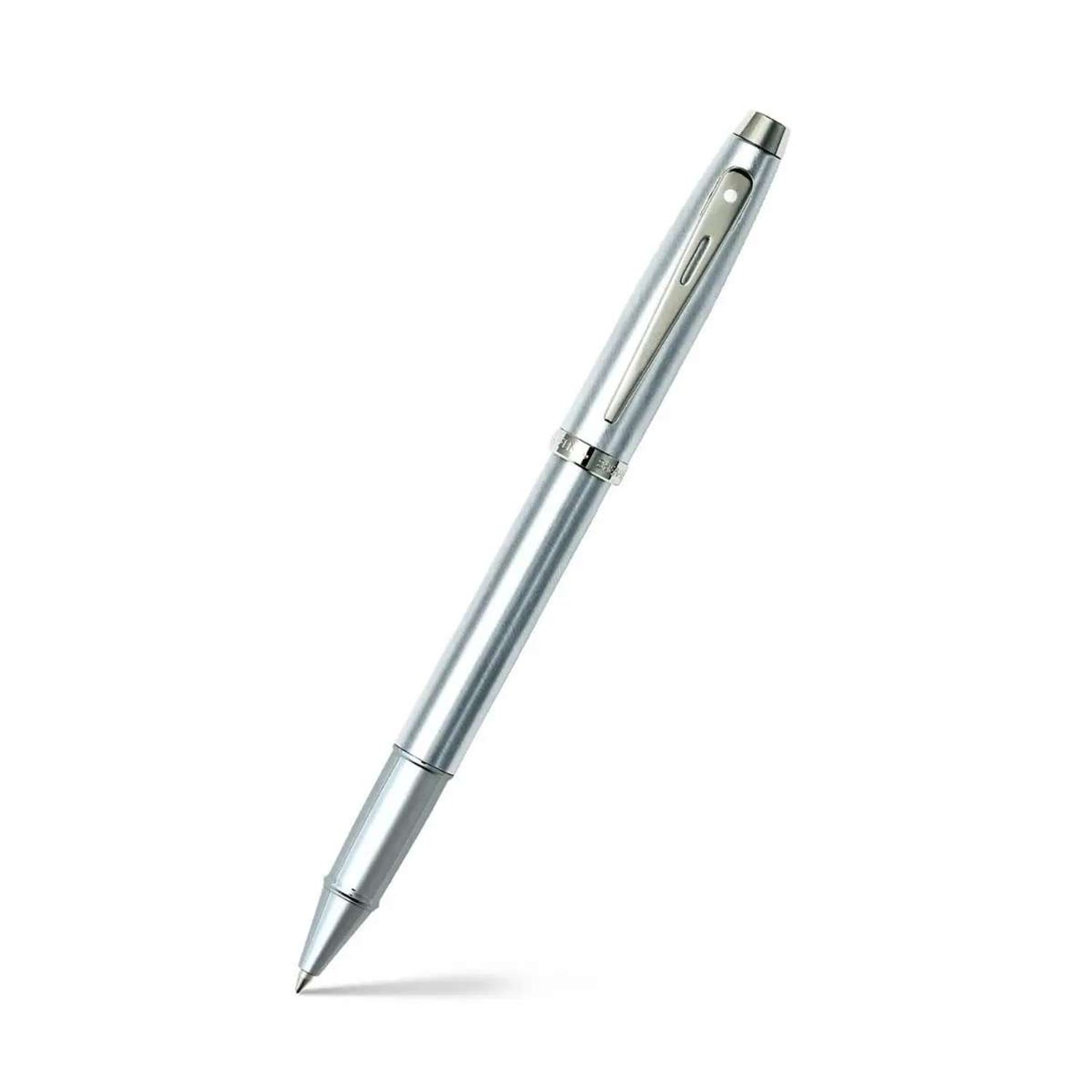 Sheaffer® 100 Brushed Chrome With Shiny Chrome Trim Rollerball Pen