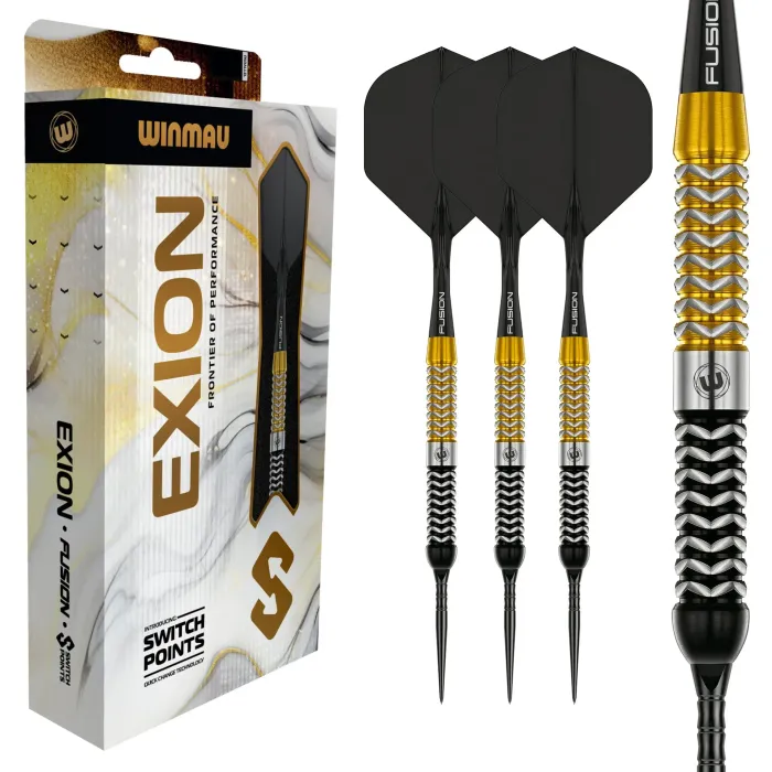Winmau EXION Switch Point Darts - Parallel Steel Tip