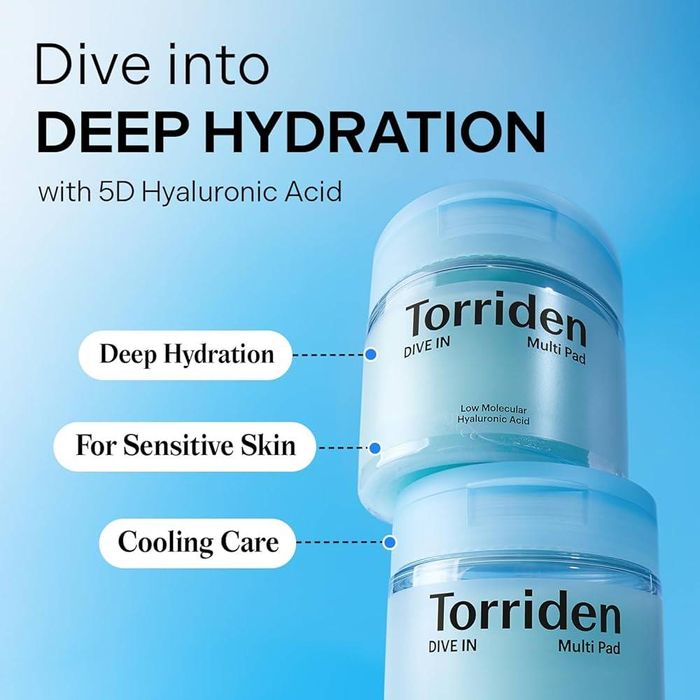 Torriden DIVE-IN Multi Pad 80ml+10ml