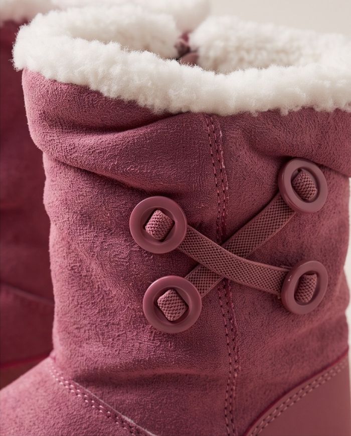 Lotto pink cotton fur