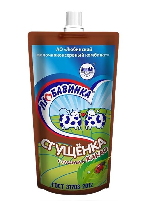 Какао Любавинка сгущёнка 