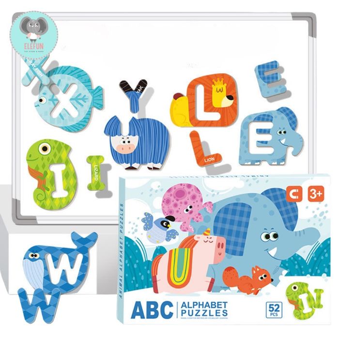 ABC ALPHABET PUZZLES 