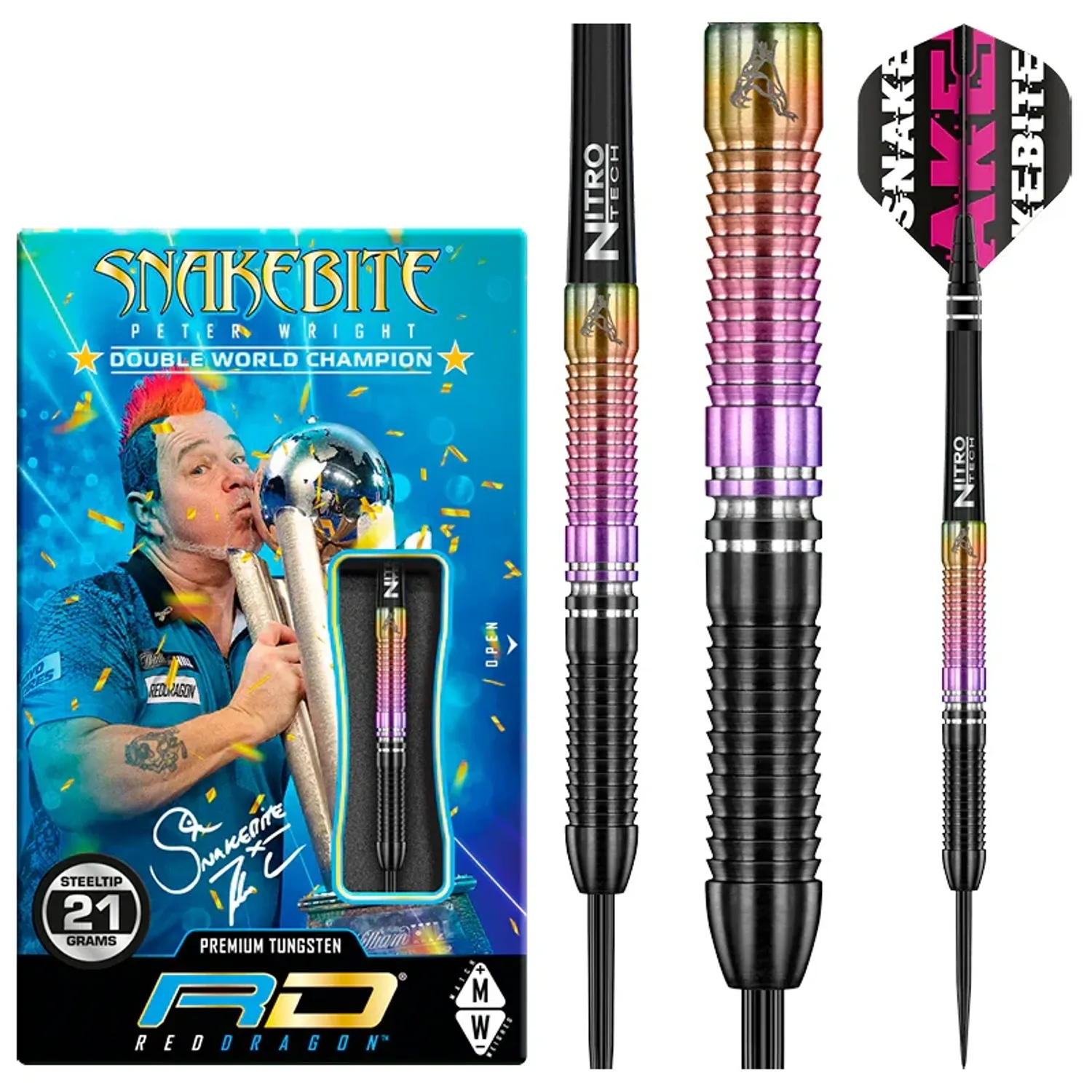 Red Dragon PETER WRIGHT World Champion SE 90% Steel Tip