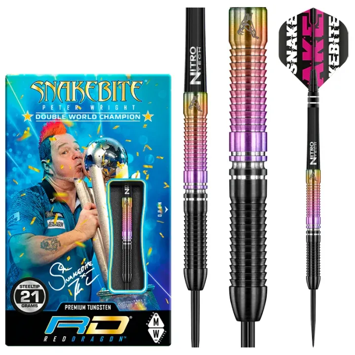Red Dragon PETER WRIGHT World Champion SE 90% Steel Tip