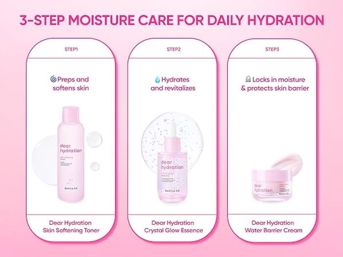 Banila co Dear hydration set 3