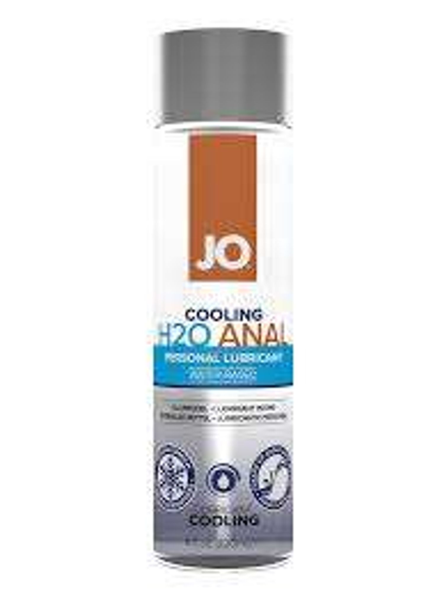JO H2O Anal - Warming - Lubricant 2 floz / 60 mL