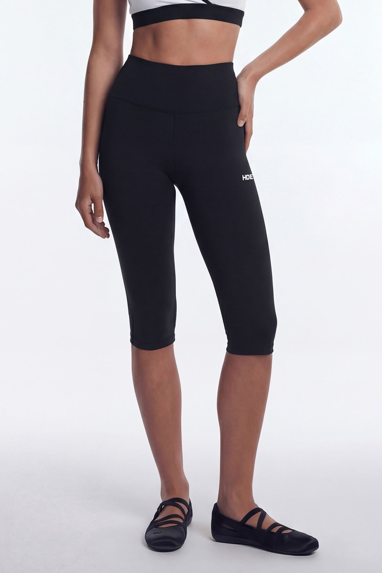 Supple 6.0 Capri Leggings/Black/