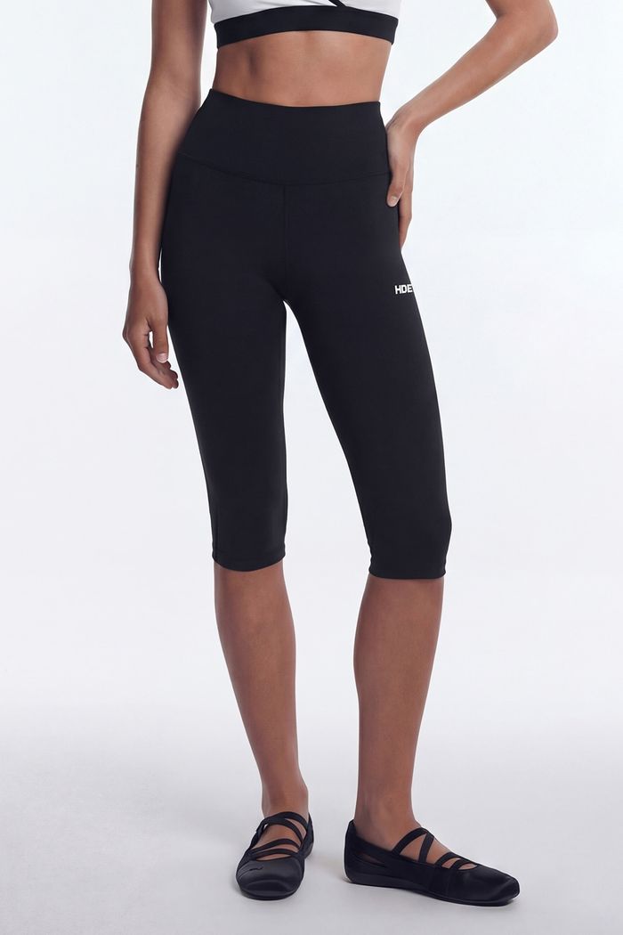 Supple 6.0 Capri Leggings/Black/