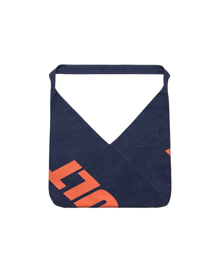 Kidult Tote Bag Navy Orange