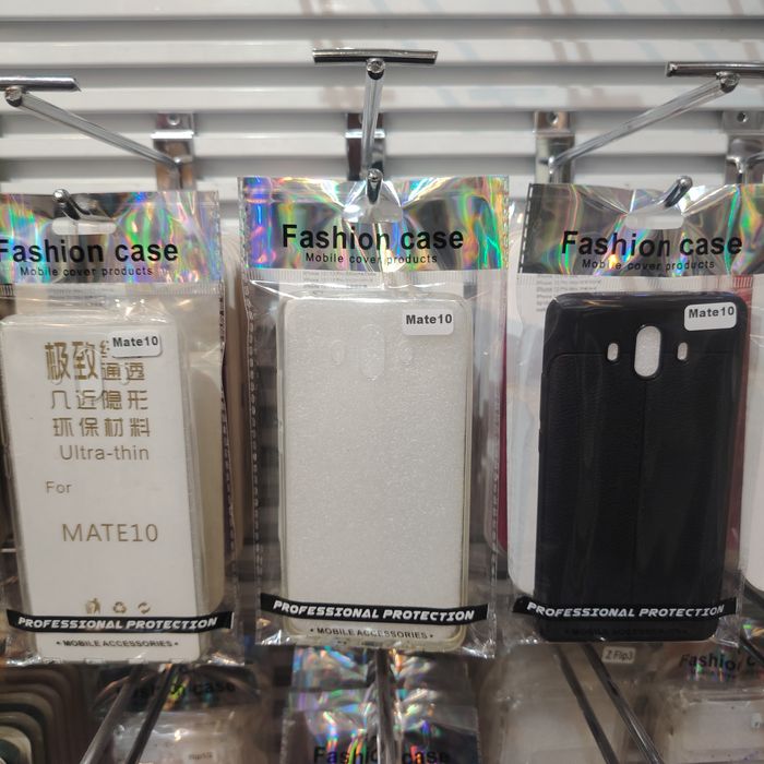 Huawei Mate 10 Өнгөгүй & Хар Кэйс  