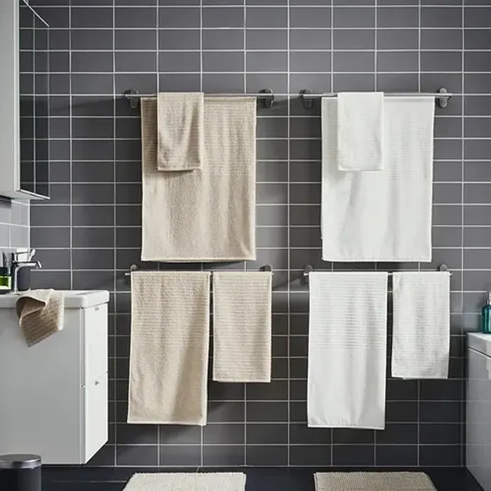 VÅGSJÖN Алчуур 30x30 4 ш-тэй beige