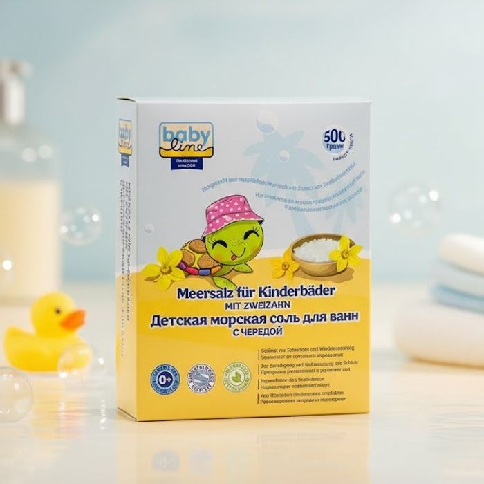 Ванны давс Чередой цэцгийн хандтай  500г