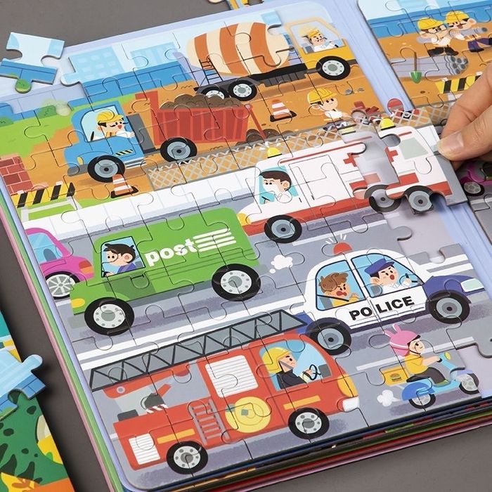 Хүүхдийн соронзтой Puzzle