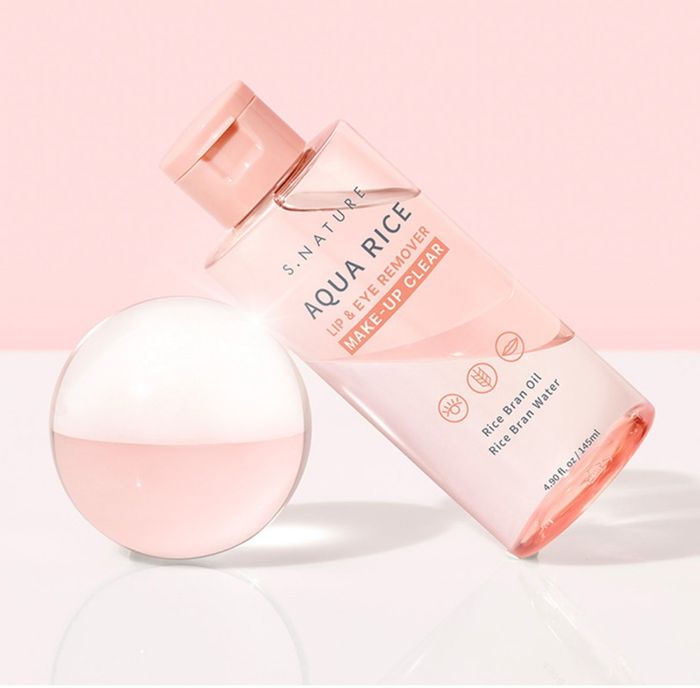 S.NATURE AQUA RICE LIP & EYE REMOVER 145ML 