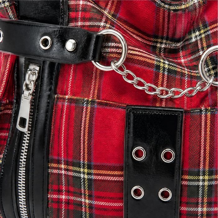 Tartan Punk Satchel bag