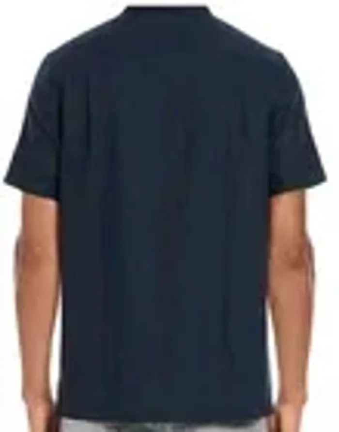 SHORT SLEEVE WOVEN, Blue, Size S