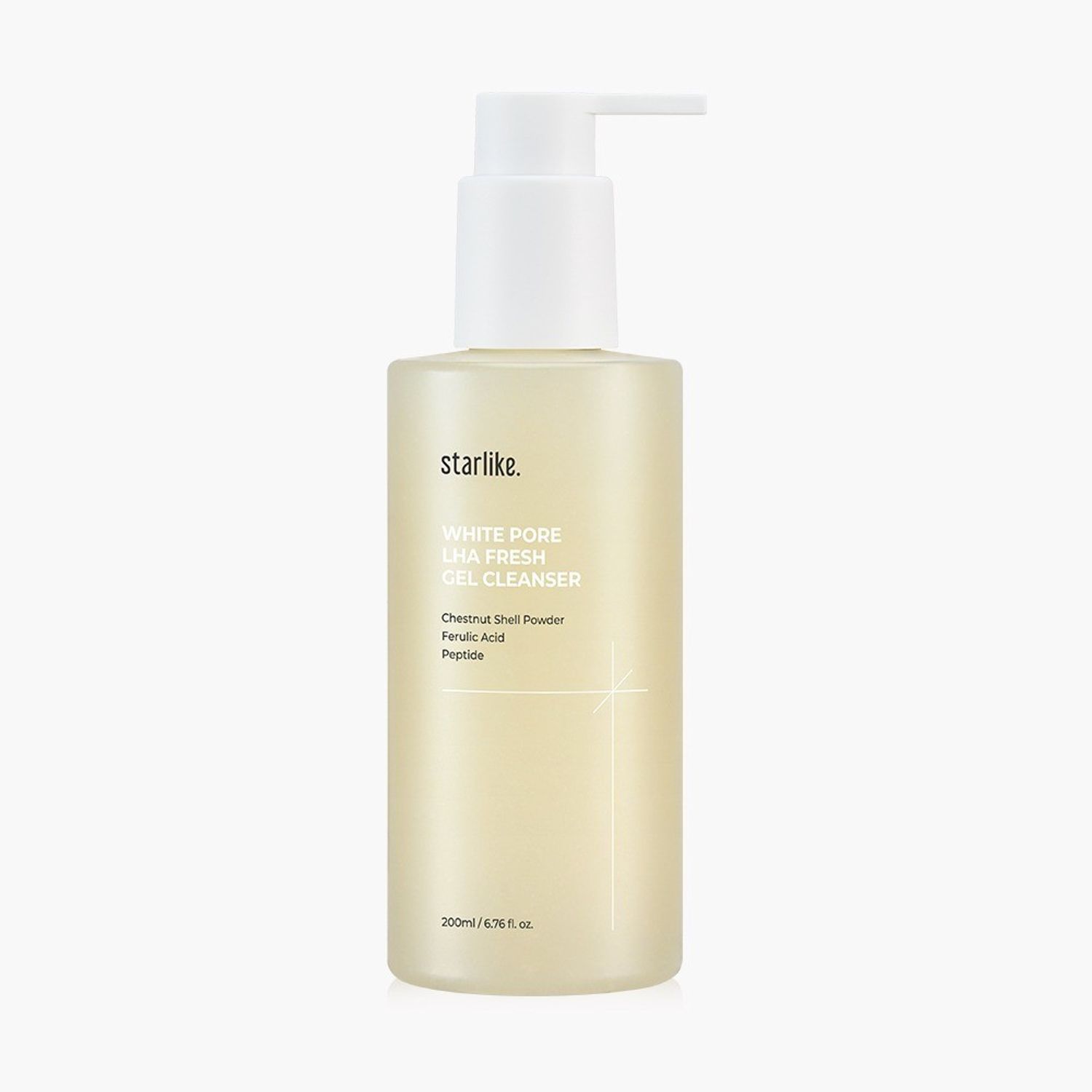 STARLIKE White Pore LHA Fresh Gel Cleanser 200ml