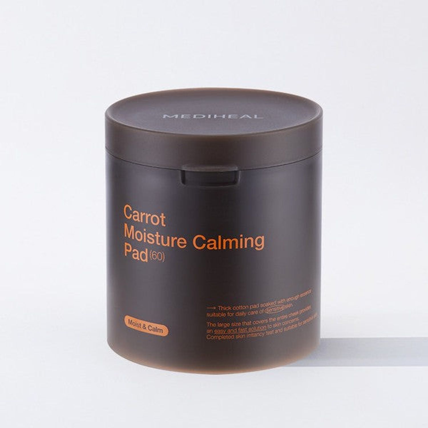 MEDIHEAL carrot moisture calming pads 