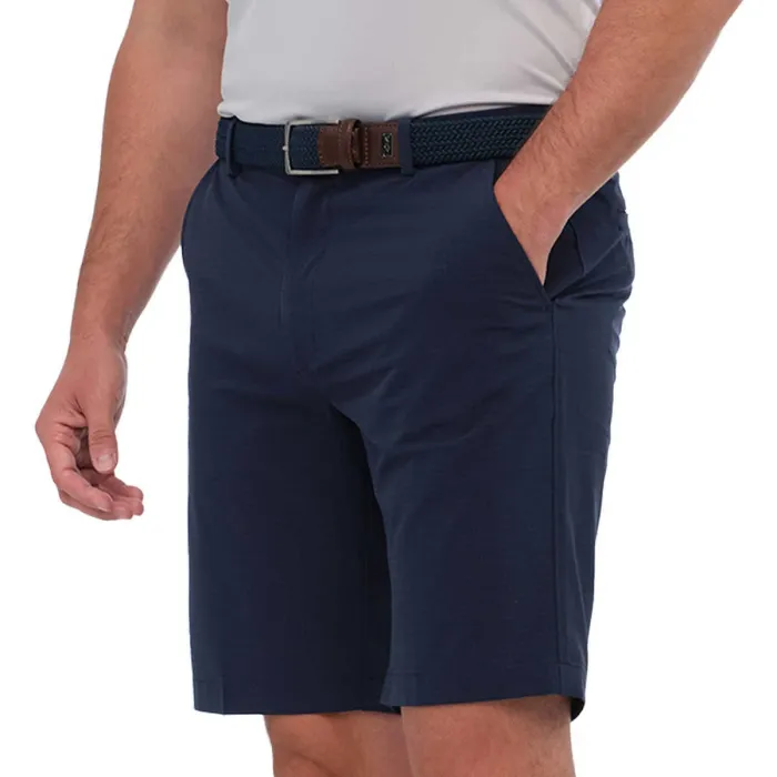 Greg Norman Men's Stretch Short, Blue, Size 40
