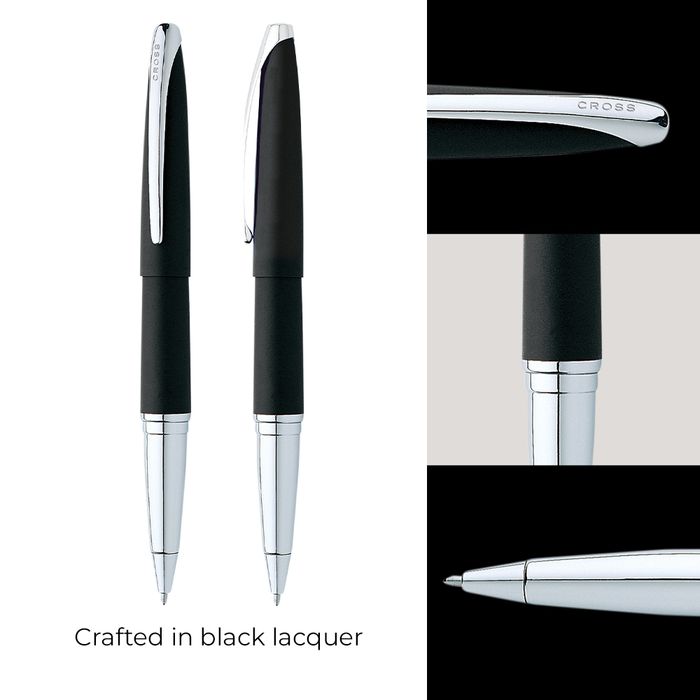 ATX® Basalt Black Rollerball Pen