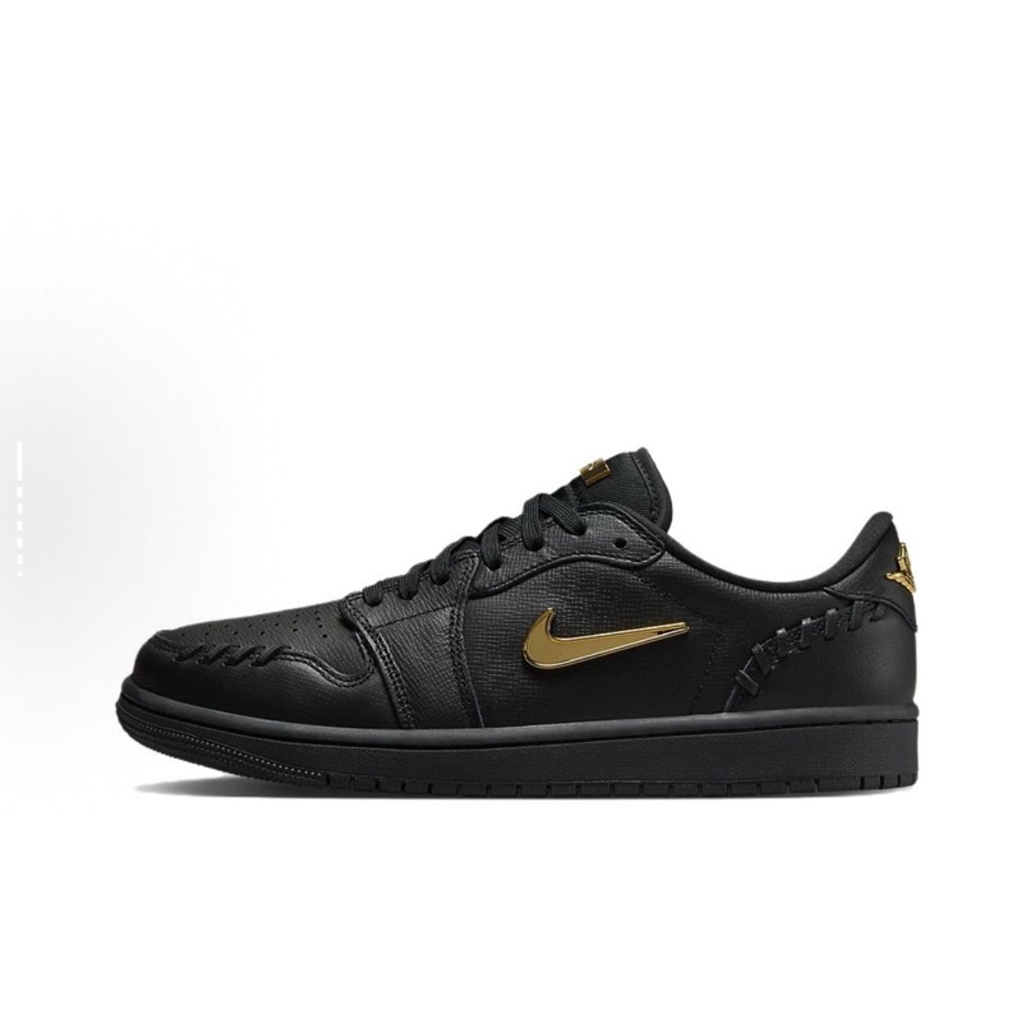 Air Jordan 1 Low "Method of Make Black Metallic Gold"
