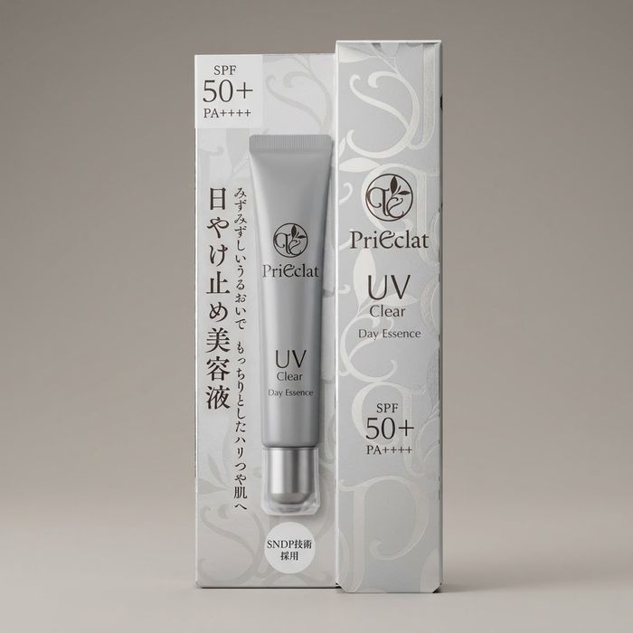Prieclat өнгө гэгээрүүлэх, нарнаас хамгаалах эссэнс (UV Clear Day)