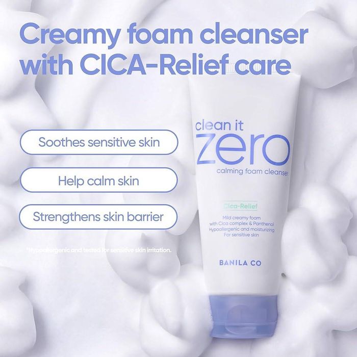 BANILA CO Clean It Zero Calming Foam Cleanser 150ml