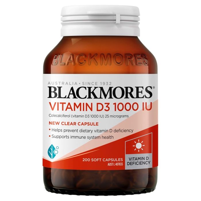Blackmores Vitamin D3 1000 IU 