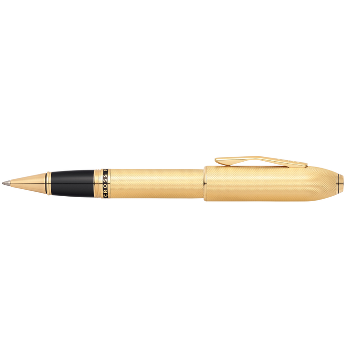 Cross Peerless 23KT Heavy Gold Plate with Gold-plated Appointments and Swarovski Crystal Selectip®® Rollerball Pen