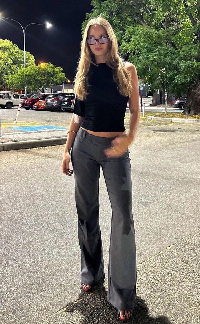 Office pants grey