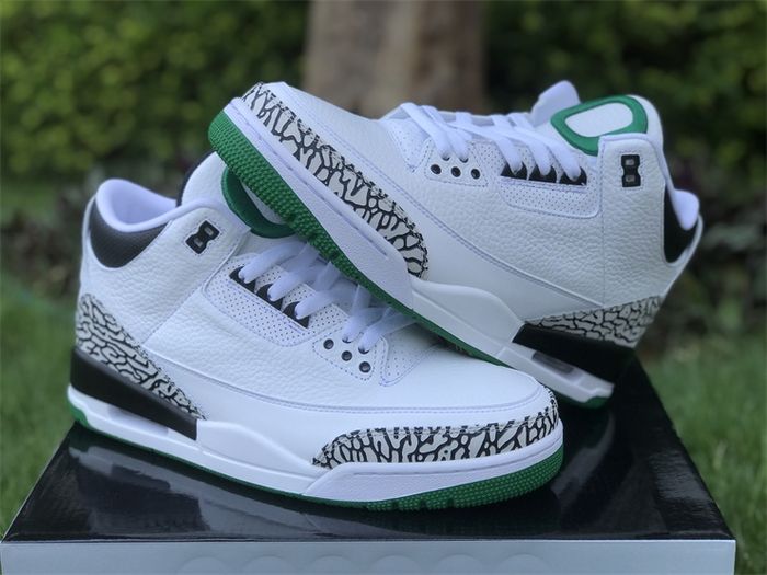 Jordan 3 Retro Oregon Ducks Pit Crew White 