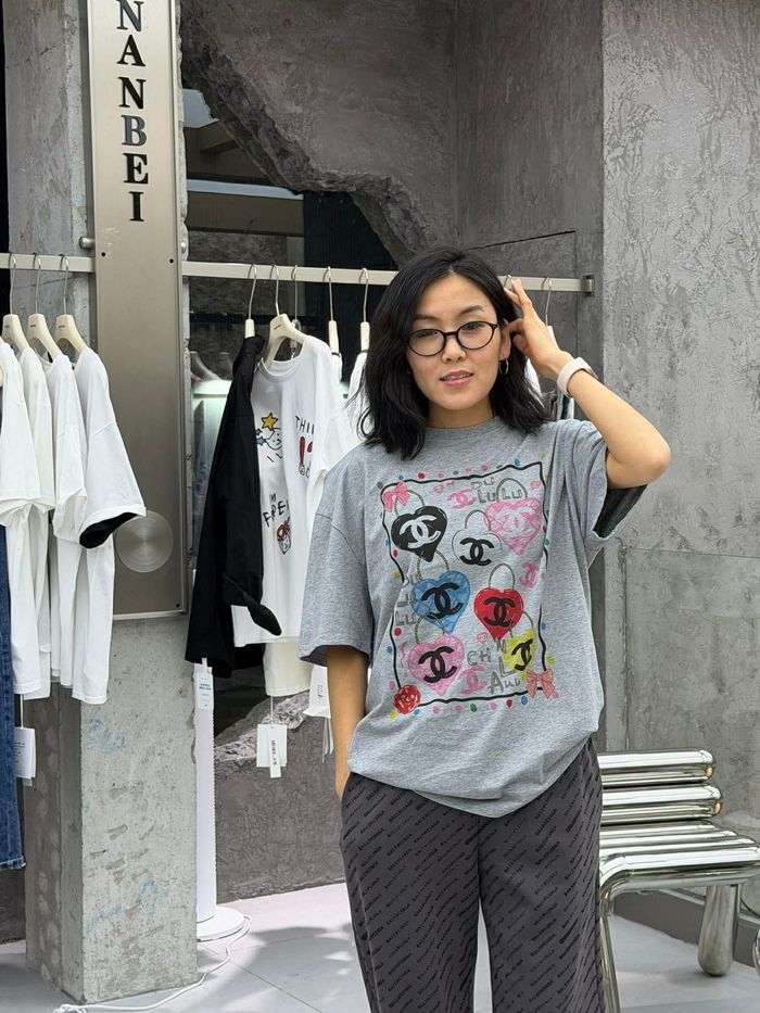 Chanel зурагтай футболка 