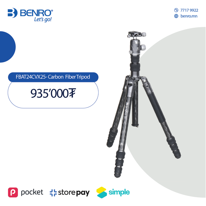 Камерын хөл, Bat series tripod, FBAT24CVX25 