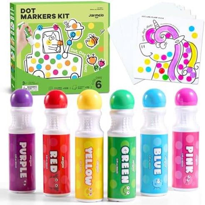 Dot Markers Kit 6 - Цэгэн фломастерын багц 6ш 