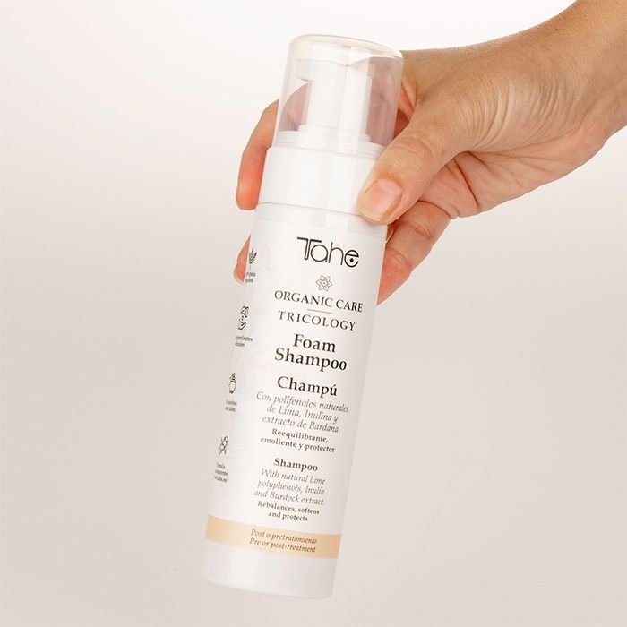 Organic care tricology foam shampoo /Хөөсөн шампунь/
