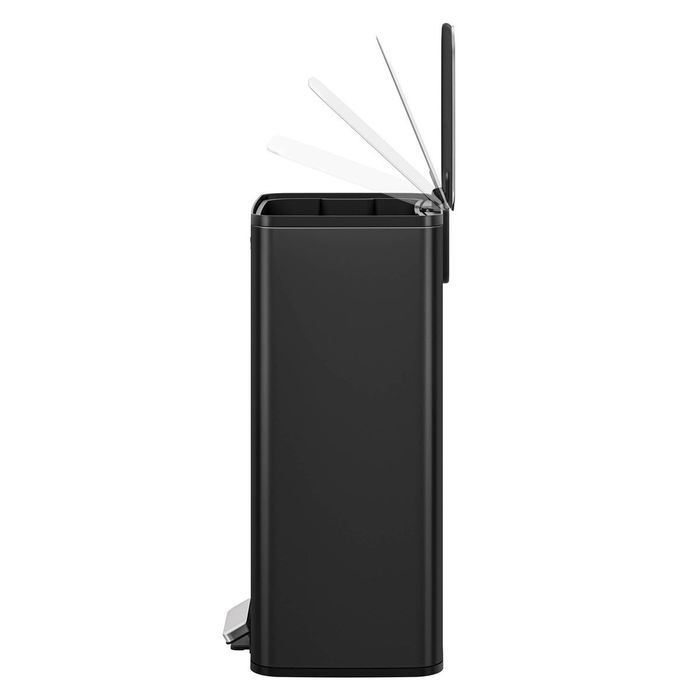 EKO EK9161P-30L-MBS гишгэж онгойдог хогийн сав /хар өнгөтэй/