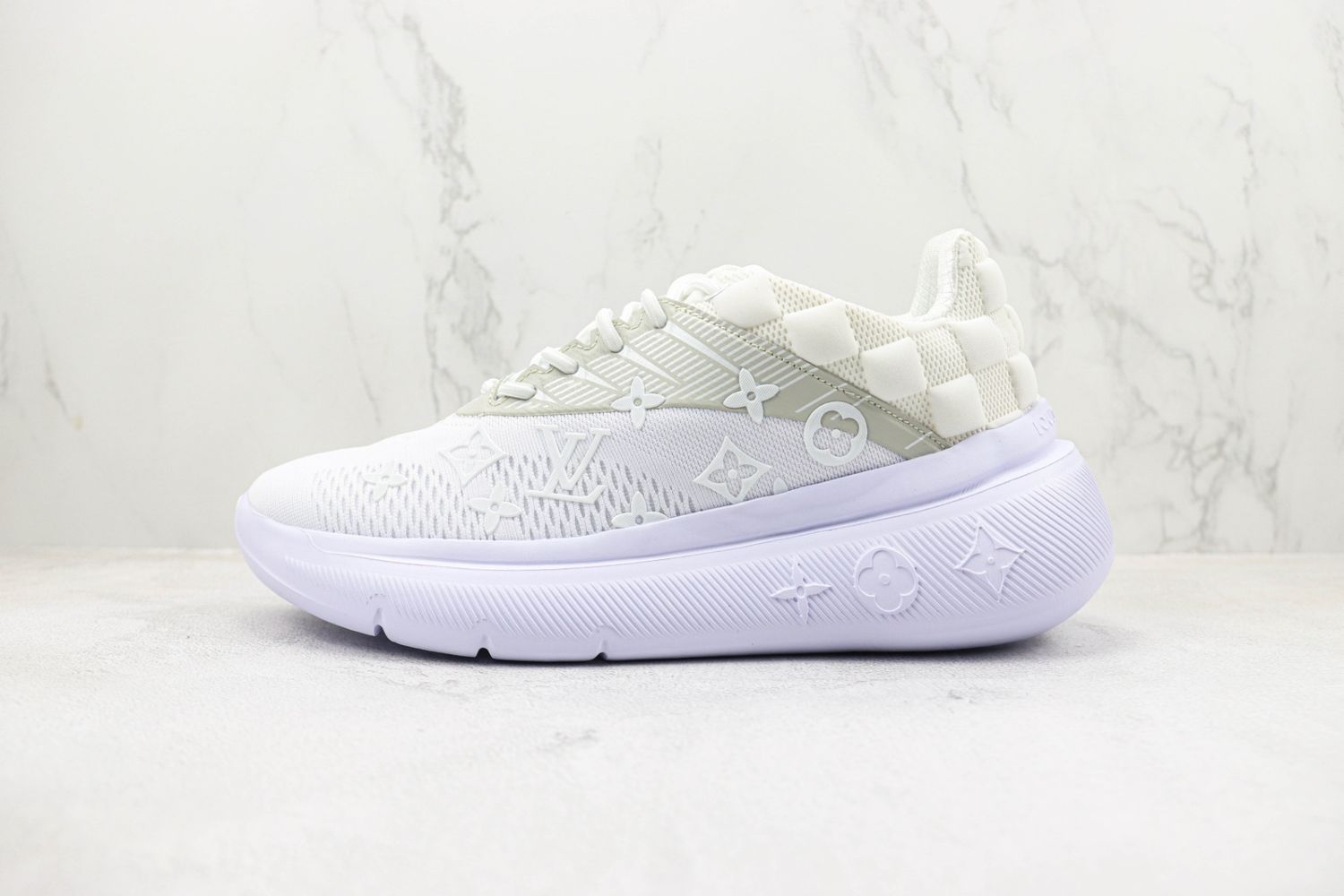 Louis Vuitton LV Show Up trainers White