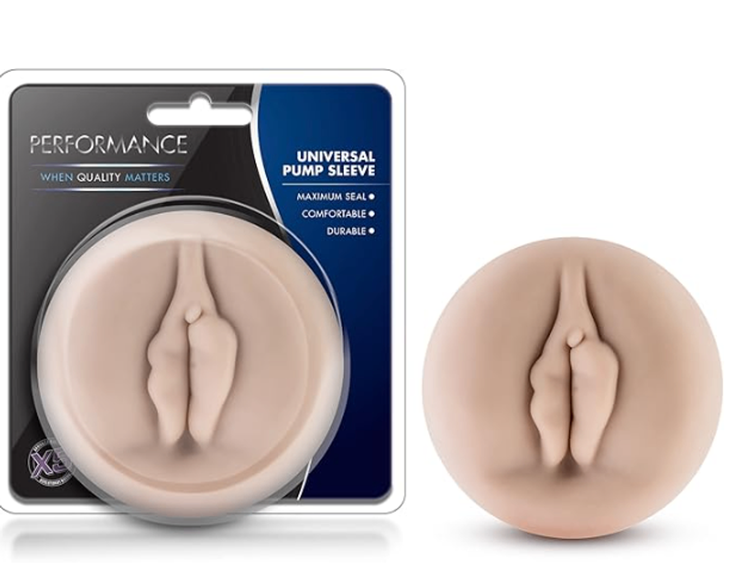 Blush - Performance Universal Pump Sleeve Vag Bg