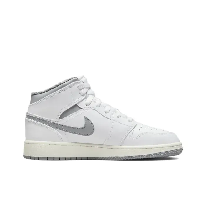 Jordan Air Jordan 1 Mid Neutral Grey GS