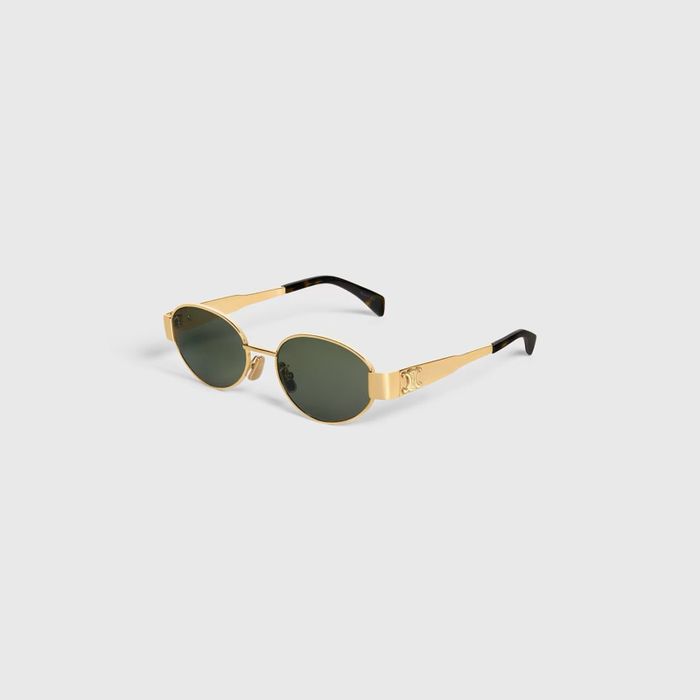 Celine Metal - GOLD / GREEN