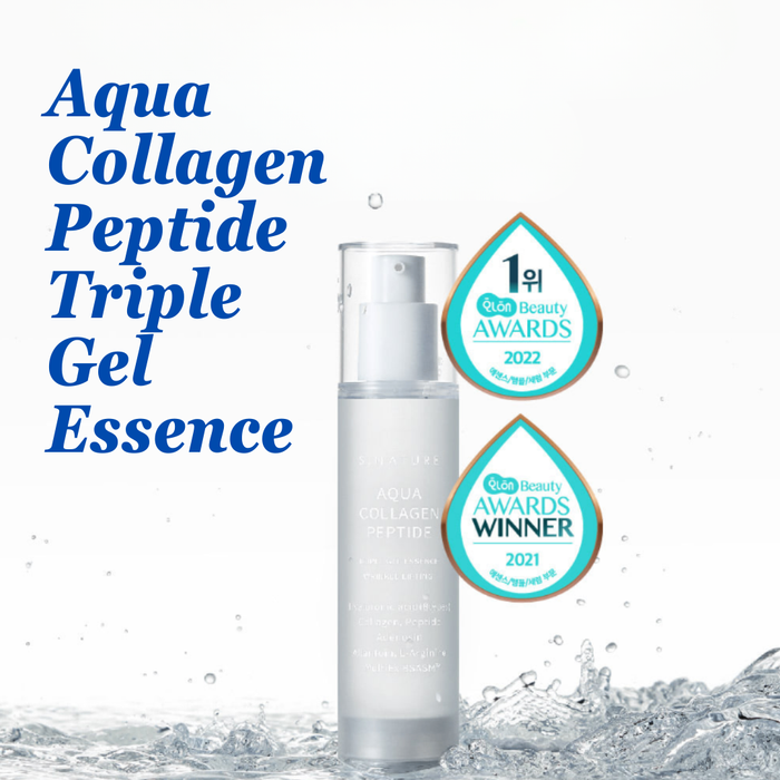Aqua Collagen Peptide Triple Gel Essence 50ml