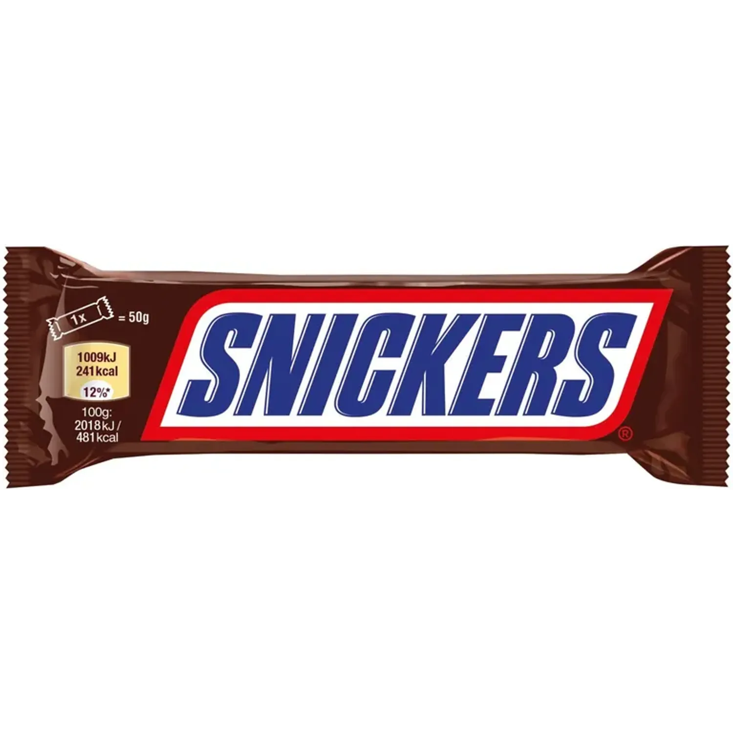 Шоколад Snickers 50гр