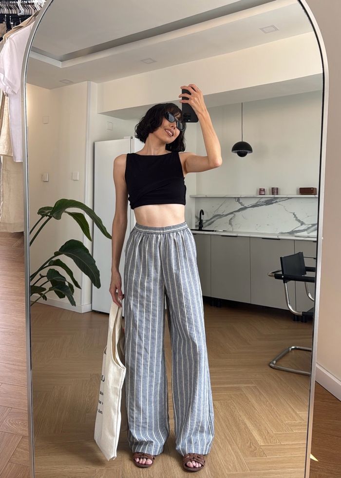 Holiday Stripe Pants