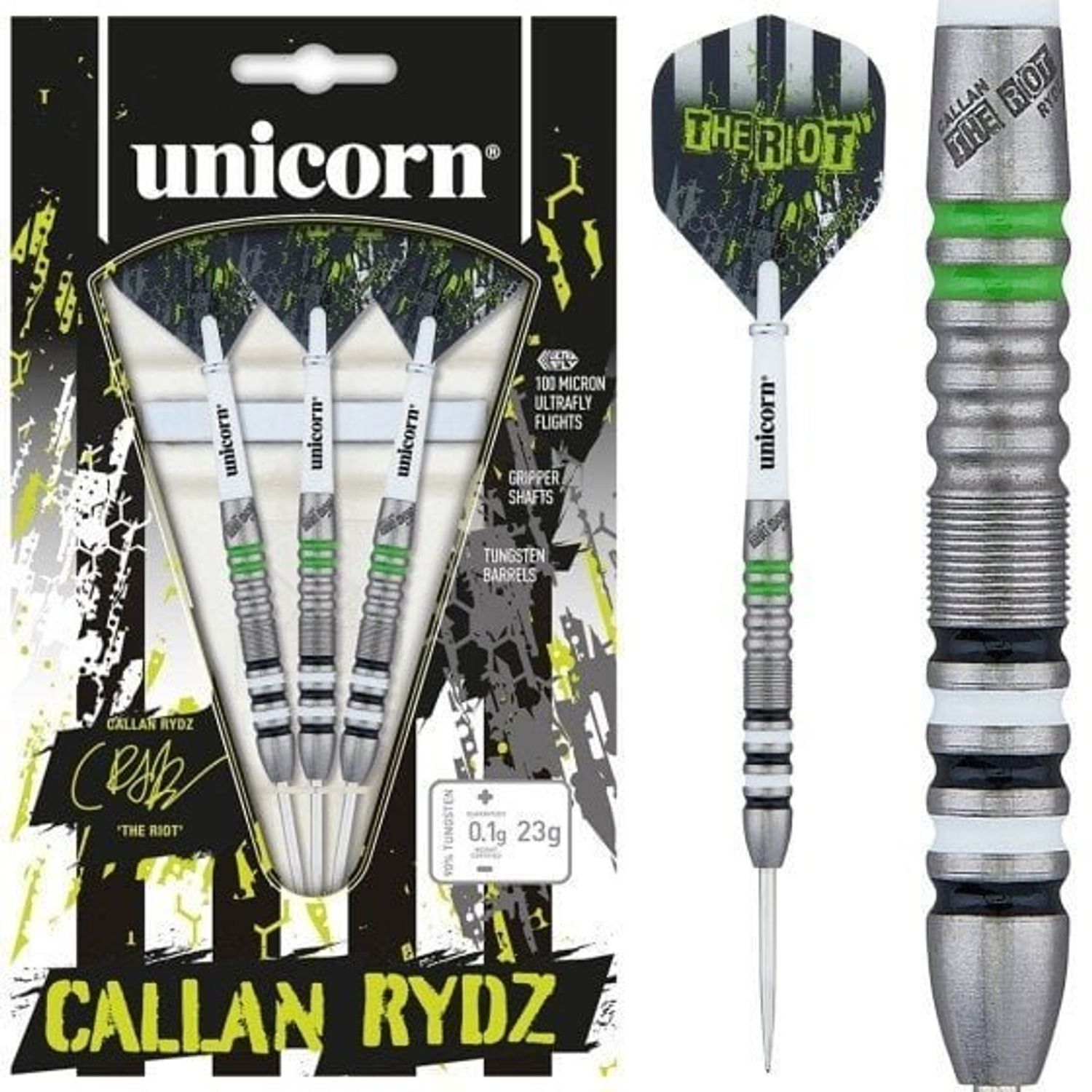 UNICORN Callan Rydz THE RIOT 80% - Steel Tip