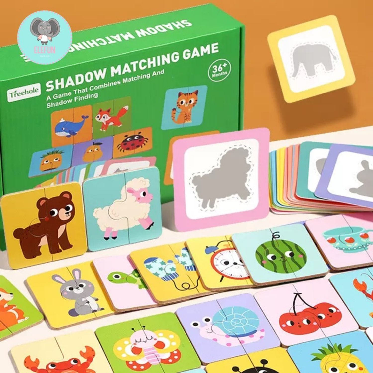 Shadow matching game