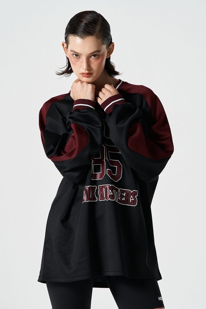 Color Block Jersey Long Sleeve