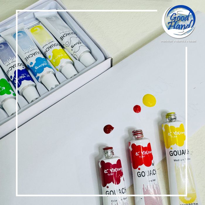 Гуашь 12 өнгийн шахдаг том  